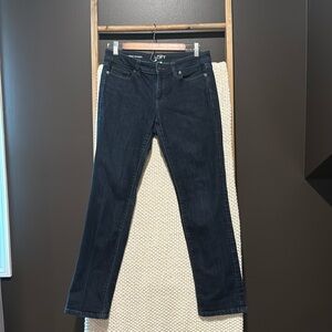 The Loft Petite Modern Straight size 28/6P- dark wash